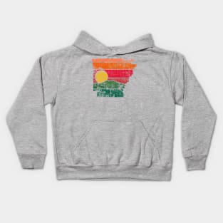 Arkansas Sunrise Kids Hoodie